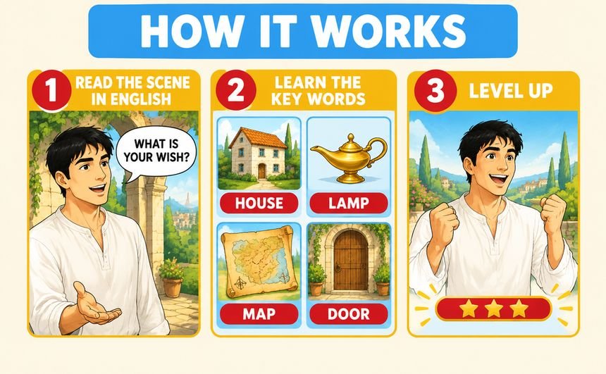 A+ marketing image 1 for Aladdin and the Wonderful Lamp
