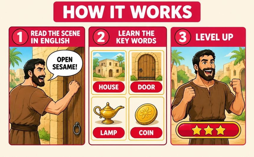 A+ marketing image 2 for Ali Baba and the Forty Thieves