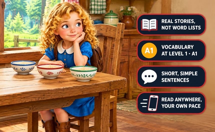 A+ marketing image 3 for Goldilocks and the Three Bears