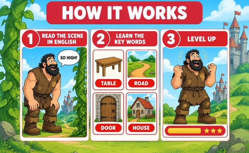 A+ marketing image 2 for Jack and the Beanstalk