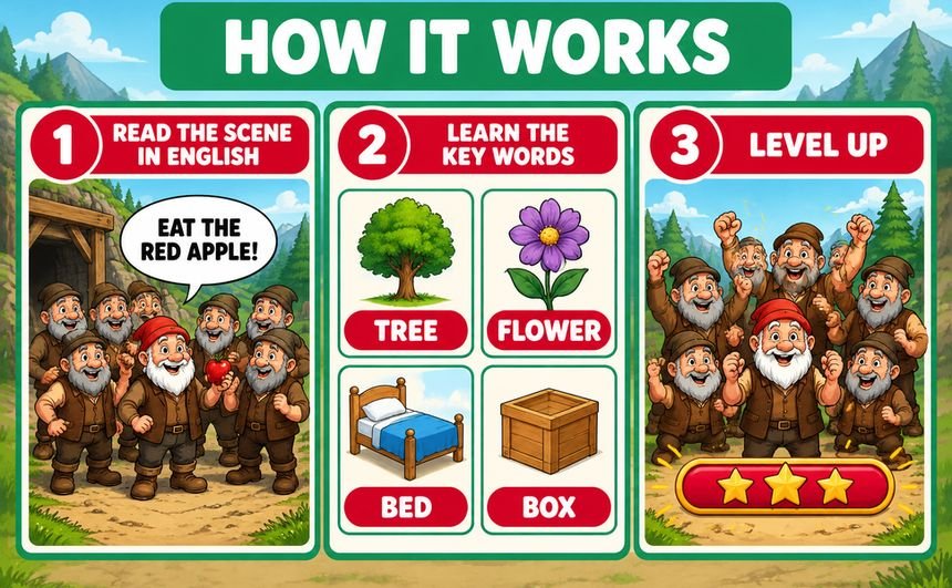 A+ marketing image 2 for Snow White and the Seven Miners