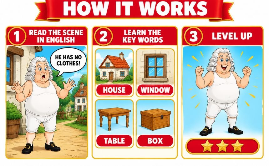A+ marketing image 2 for The Emperor's New Clothes