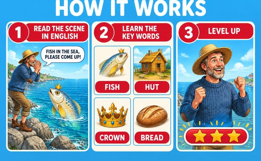 A+ marketing image 2 for The Fisherman and His Wife