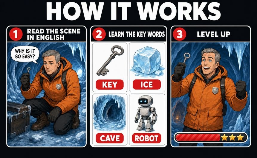 A+ marketing image 2 for The Key Beneath the Ice