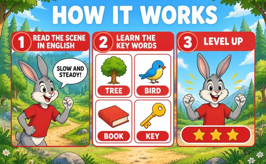 A+ marketing image 2 for The Tortoise and the Hare